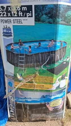 Swimming pool 22 x12 ft.