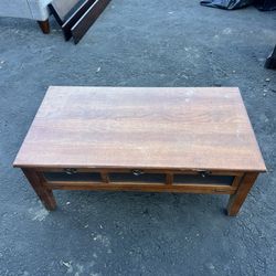 Sturdy Antique Coffee Table 