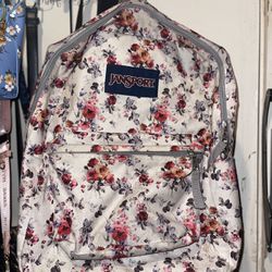 Floral Jansport Backpack 