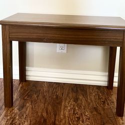 Bench Table w/ Storage Compartment