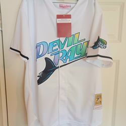 Tampa Bay Devil Rays Jersey New Size Medium