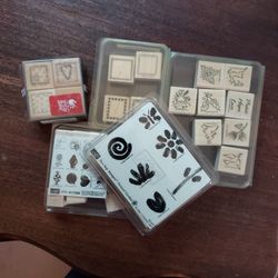 Rubber Stamps Lot Scrapbooking