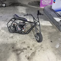 5in Bam With a New Rear Tire And Inner Tube And a New Engine