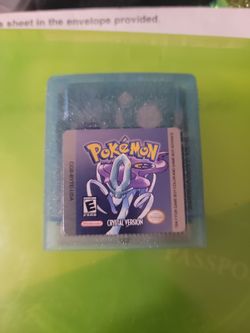 Pokémon crystal game