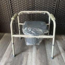 Adjustable Height commode Chair