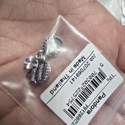 Pandora 40 Years Of Love Cubic Zirconia Dangle $90obo