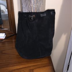 Black Leather Bag 