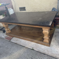 table 50in  By 26in Granite Top Make A Offfer