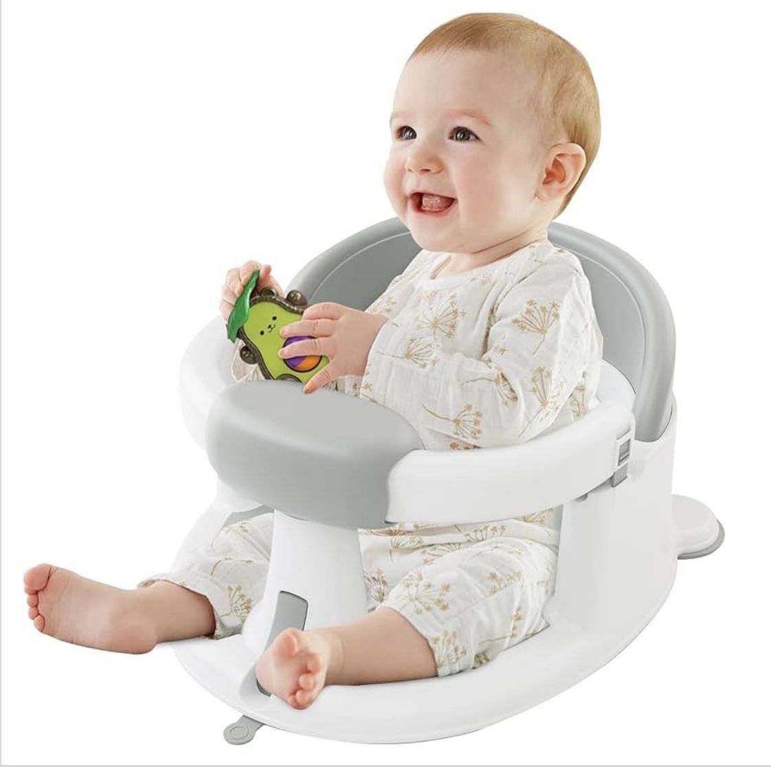 Baby Bath Seat for Babies: Non-Slip Infant Bathtub Chair with Suction Cups, Safe & Comfortable Baby Bath Support, Ideal for S🆕✅Reg. List Price $49.99