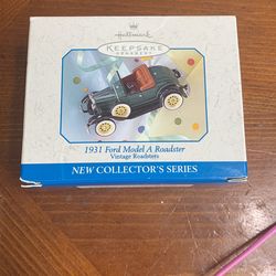 Vintage 1998 Hallmark Ford Model A Ornament