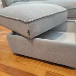 Koala Sofa Bed Footrest, Gumleaf Green, Like New, Perfect Condition