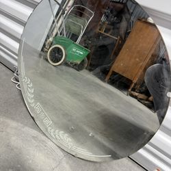 Antique mirror