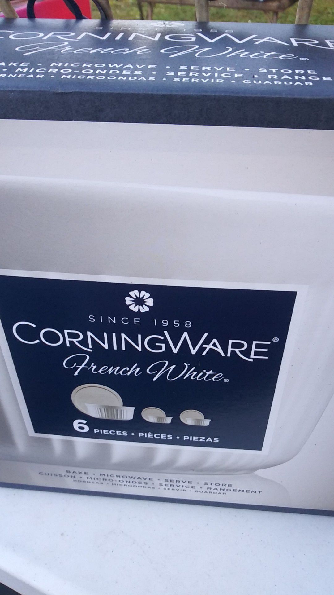 CorningWare brand new 6 price set