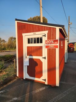 6x8 shed for storage