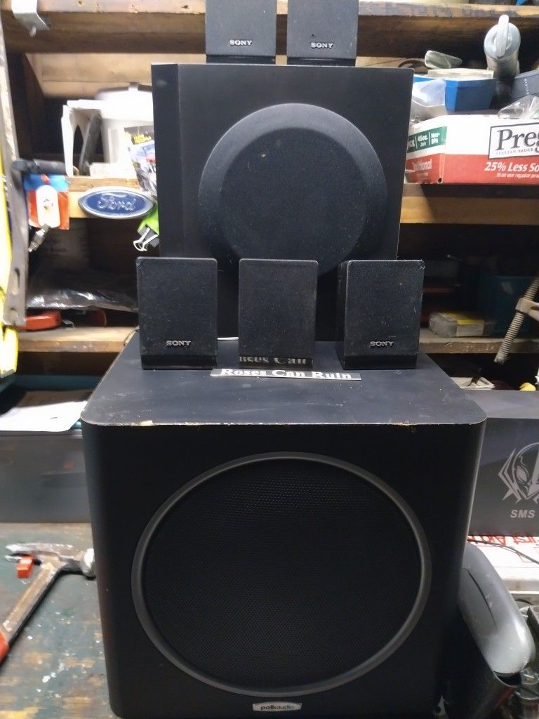 Sony / Polk Audio Surround Sound Speakers