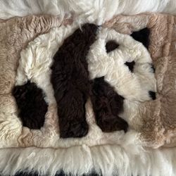 ECUADORIAN LLAMA SKIN SOUVENIR PRE OWNED