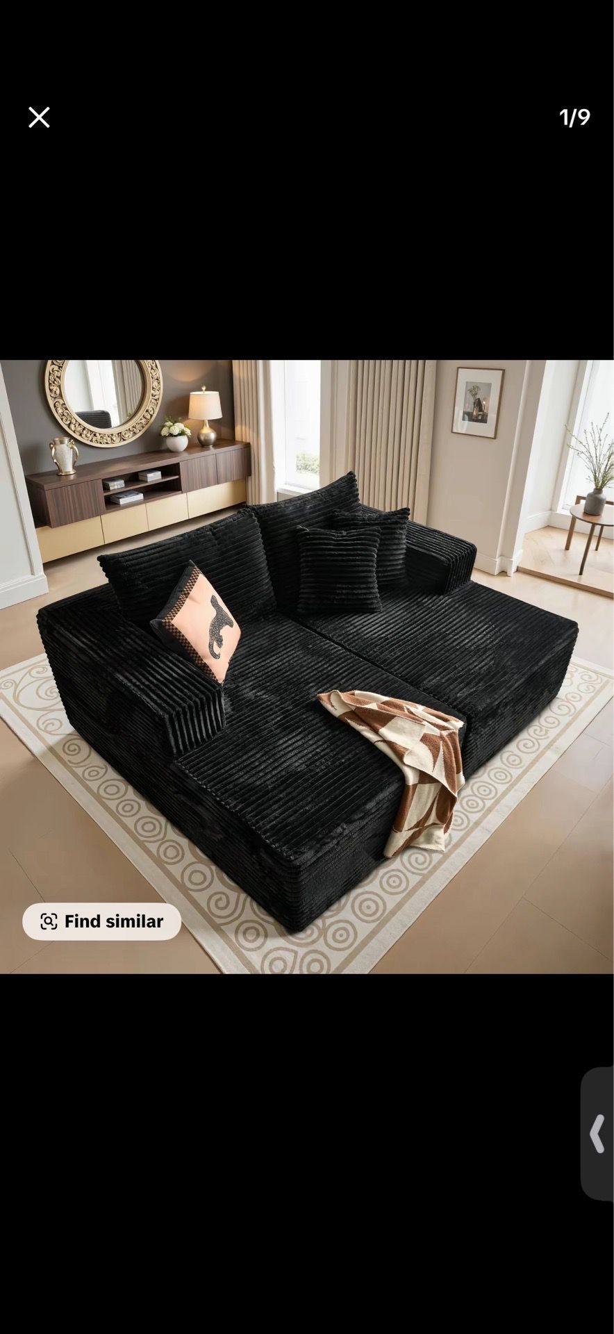 Boneless couch