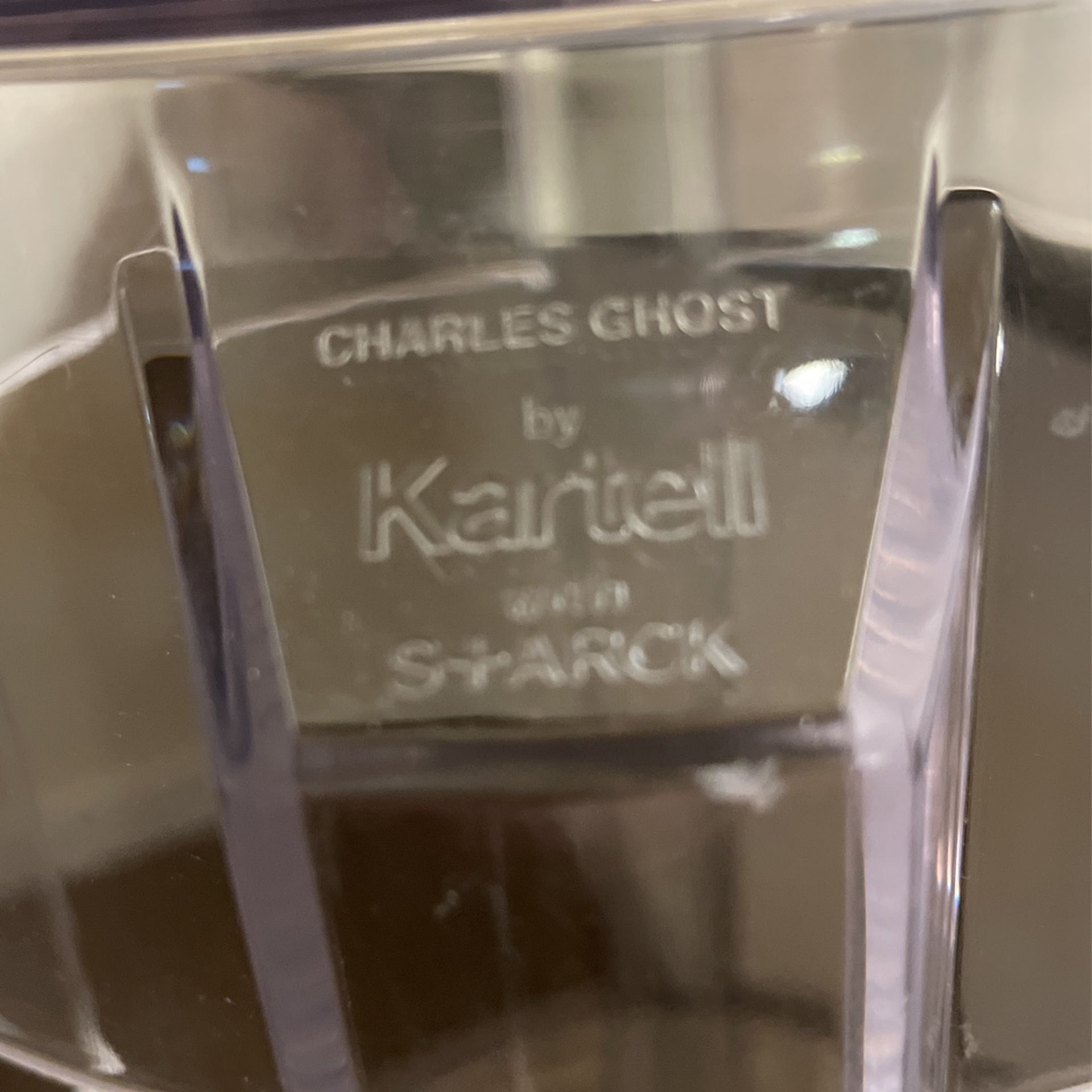 2 Bar Stools By Charles Ghost From KARTELL with S+ARK