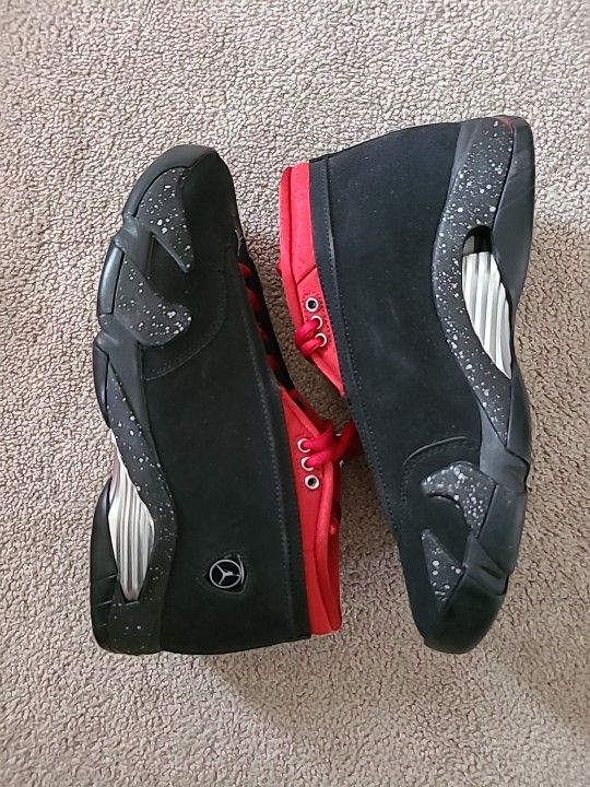 Wmns Air Jordan Retro 14 Low "Red Lipstick " Size 7wmns/5.5 Youth & 9wmns/7.5 Men & 9.5wmns/8 Men