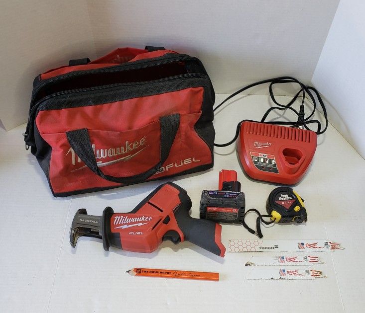 Milwaukee 2520-20 M12 Fuel Brushless Hackzall Reciprocating Saw