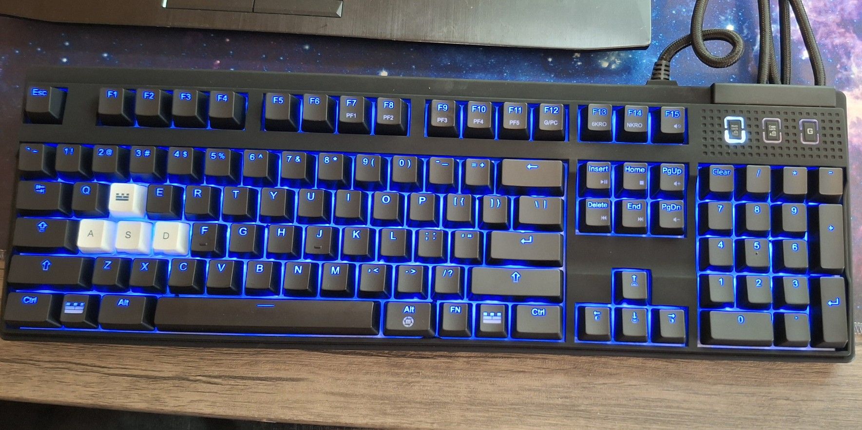 Nighthawk Pro X Mechanical Keyboard Brand New