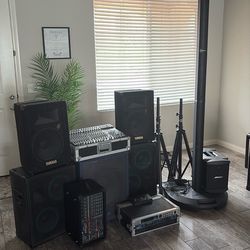 Entire PA System w/Sub
