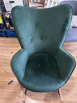 Emerald Green Accent Chair