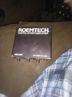 Audio Amplifier Digital Mixer