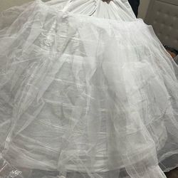 New crinoline for quinceanera