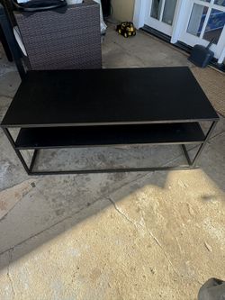 Black Metal Coffee Table