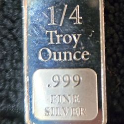1/4 oz Silver Bars