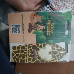 Birthday Decor Mickey Safari