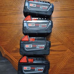 Milwaukee Batteries 