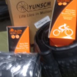 Y u n s c m I Twenty four inch mountain bike tires