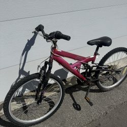 24” NEXT Mountain Bike – 18 Speed, Dual Suspension