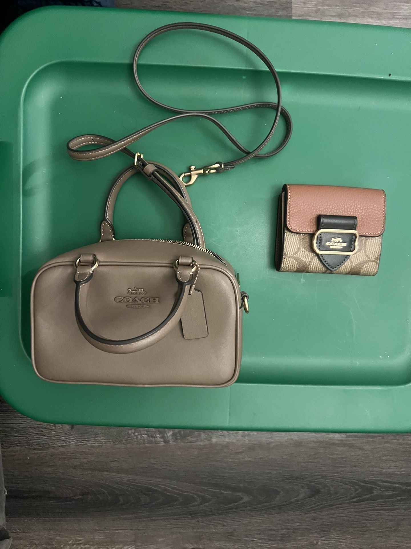 Coach Purse And Wallet Bundle
