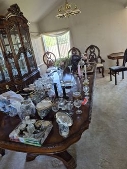 Vintange High End Wood Dining Table