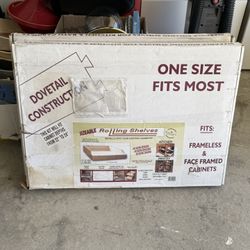 Kitchen Cabinet Pull Out Shelves New 