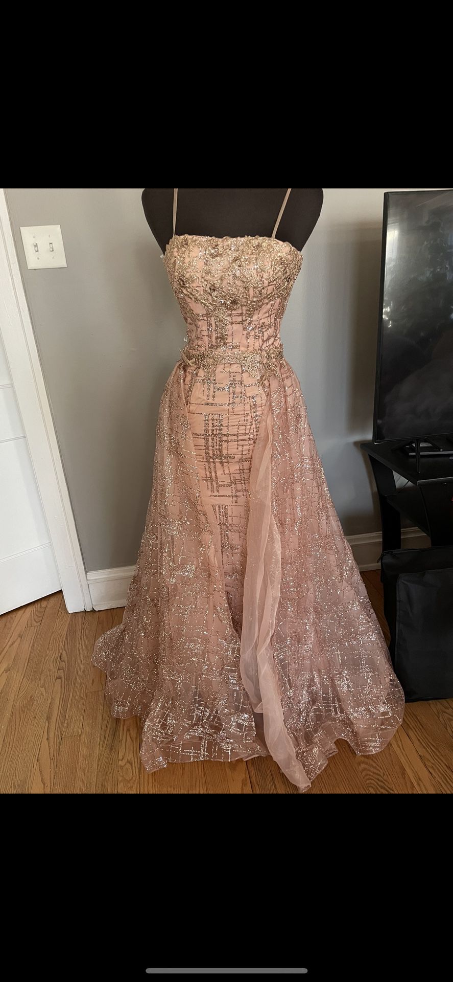 Prom Long Pink Dress 