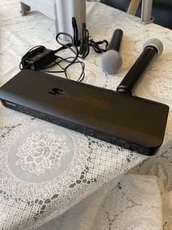 SHURE microphones wireless systems