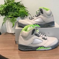 Jordan 5 “ Green Bean “ Size 11.5