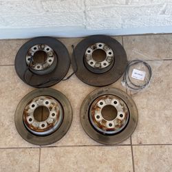 Used Rotors For BMW 2017 330I 2 Sensors Included FREE