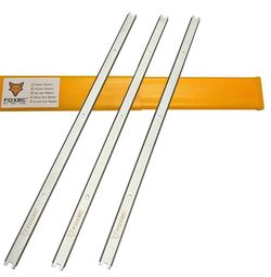 FOXBC 13 Inch Planer Blades for Ridgid R4331,   R4330, Replace AC20502 - 3 Sets of Set 3