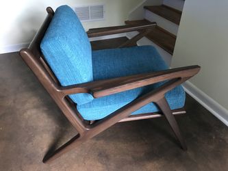 Joybird Soto Apartment Chair Retail 600 Mid Century MCM Real Wood