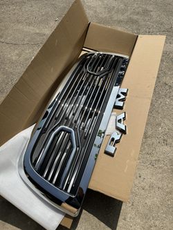 2010-2018 Dodge RAM 2(contact info removed) Front Hood Big Horn Chrome Replacement W/Letters