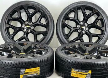 22" SNOWFLAKE RIMS TIRES2854522