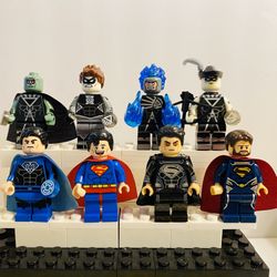 Superman & Friends Minifigures Heroes Bundle | New Custom LEGO Compatible Toys