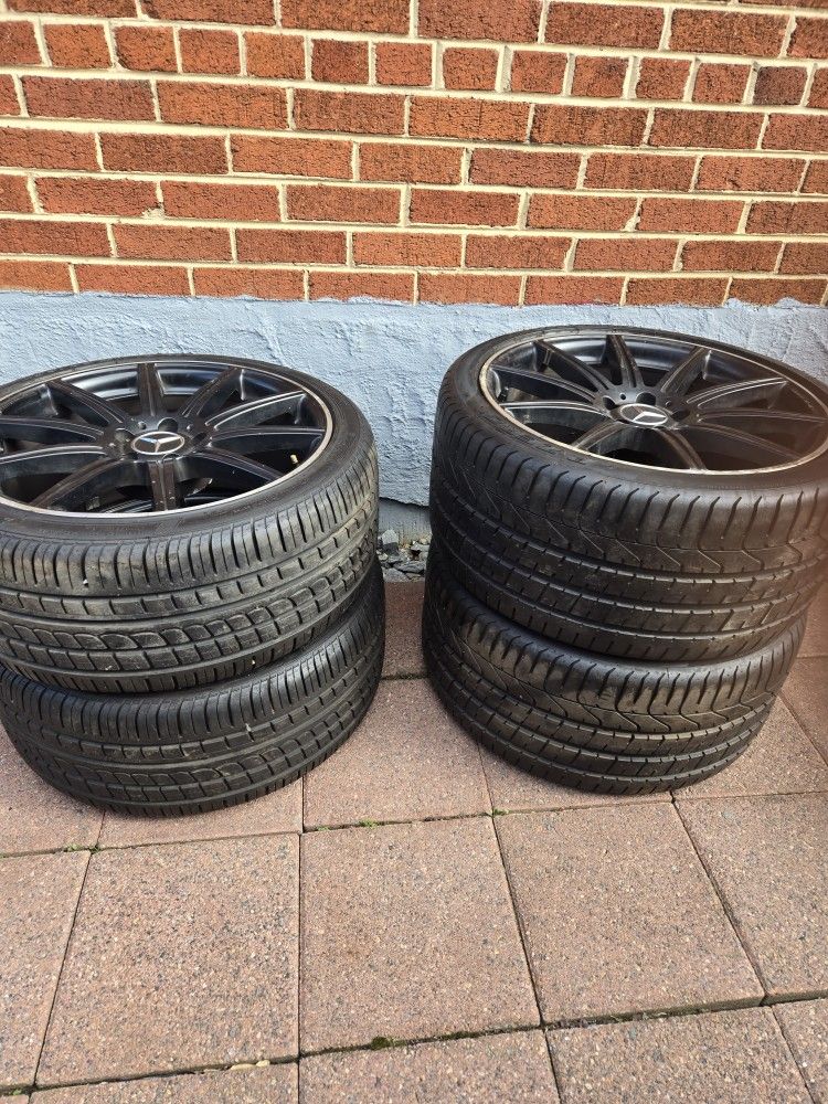 Mercedes Wheels w/tires