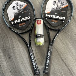 Tennis Racket & Balls. *new*