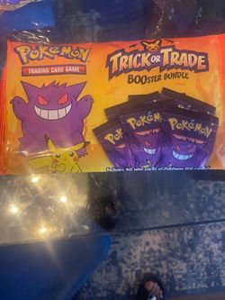New unopened pokemon Trick or Trade booster bundle